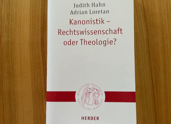 Kanonistik – Rechtswissenschaft oder Theologie?